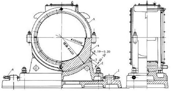 節能球磨機滾動軸承安裝